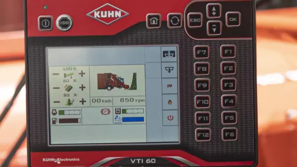 Unrivalled driving comfort and ergonomics designed for drivers of KUHN SPV Access/Power/Intense self-propelled mixers
