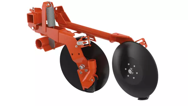 VENTA 320 and 420 pneumatic seed drills feature Single disc seeding units