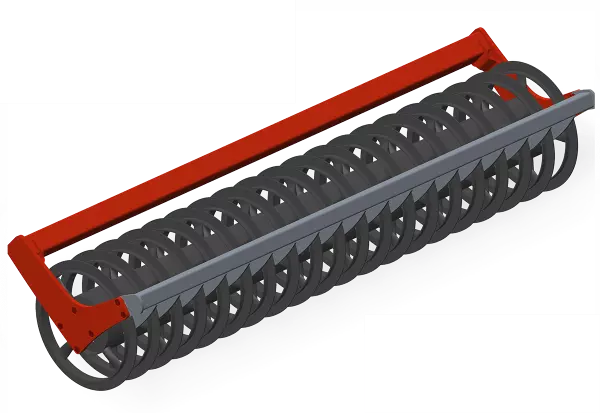 View of the T-Ring roller