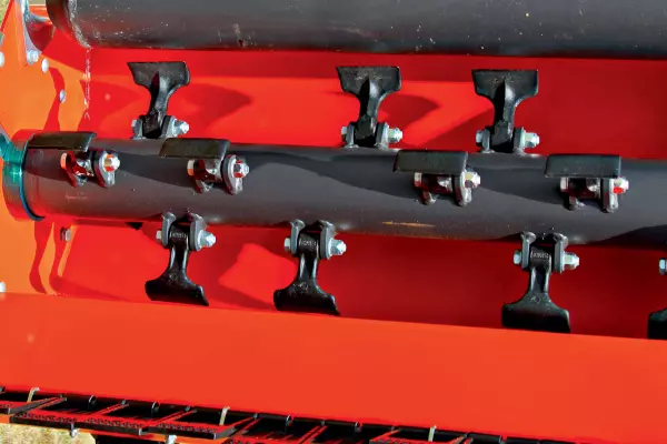 El rotor de las trituradoras TB está diseñado para durar