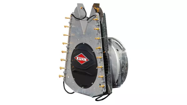 The V-82 fan on the ANTIS mounted sprayer