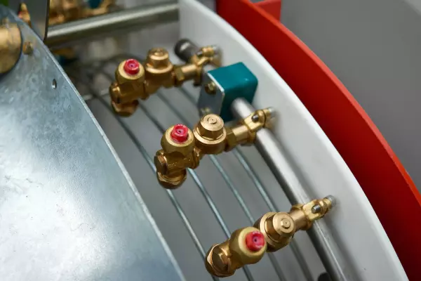 Portaboquillas doble de latón - con antigoteo