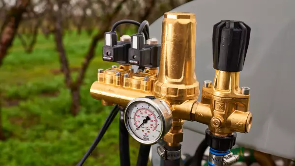 Control eléctrico de dos secciones