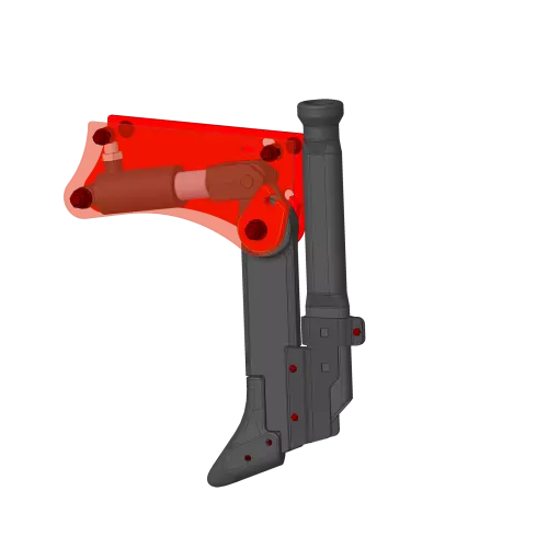 Hydraulic N/Stop knife