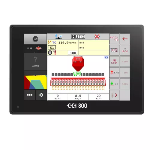 CCI 800 terminal with Aurock on screen