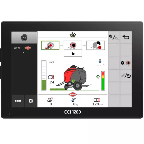 VB 7100 balers feature full ISOBUS compatibility.