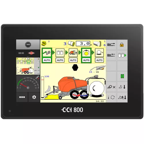 CCI 800 full ISOBUS monitor with a 8” colour screen.
