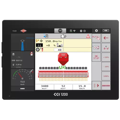 CCI 1200 terminal with ESPRO work screen
