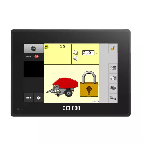 CCI 800 full ISOBUS monitor with a 8” colour screen.