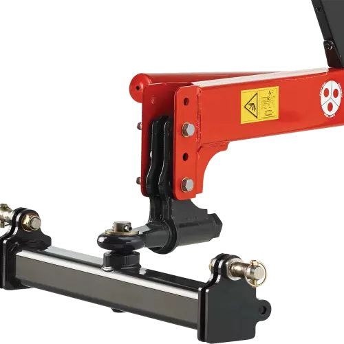 Drawbar and swivel headstock