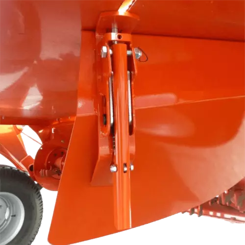 Asymmetrical swath shields