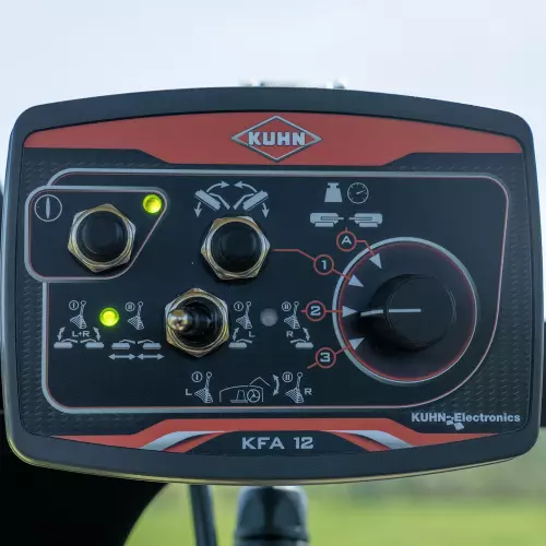 The KFA 12 control box is refined and intuitive.