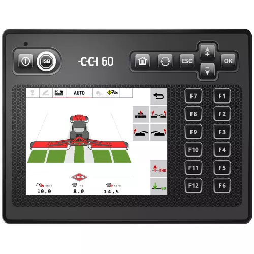 Terminal CCI 60 containing data from the GMD 15030 mower