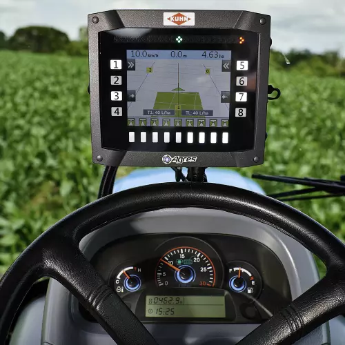Automatic flow control and GPS