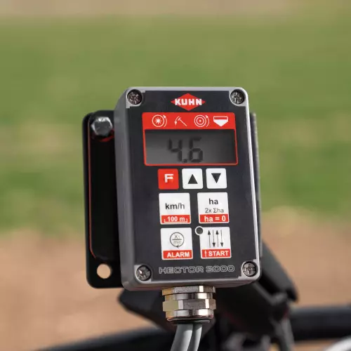 Boîtier électronique HECTOR 3000 pour surveiller les fonctions de semis et jalonnage avec semoir PREMIA