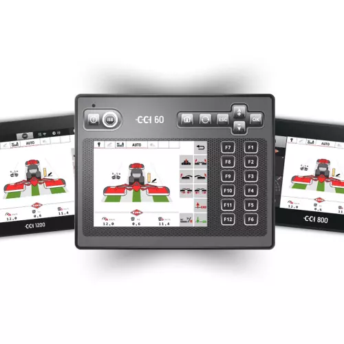 ISOBUS control provides user comfort and new features.