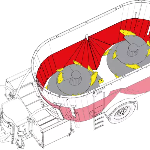 Reduces wear and tear caused by abrasion and silage acidity