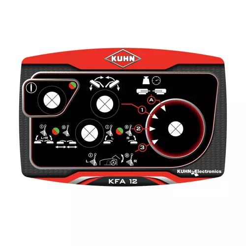 The KFA 12 control box is lean and intuitive.
