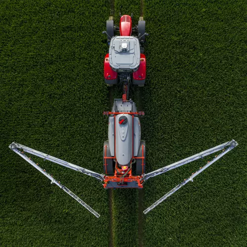 Several unfolding solutions are available on each boom