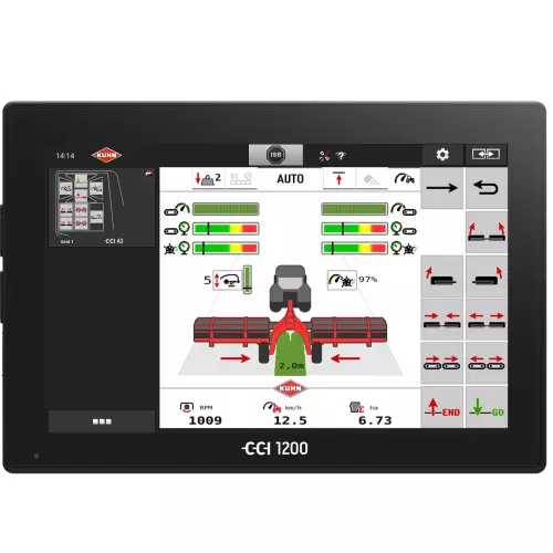 Terminal 1200 containing data from a MERGE MAXX belt mergers