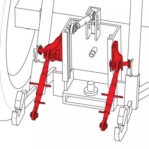 Hitching lugs: the solution for good tractor/machine stability
