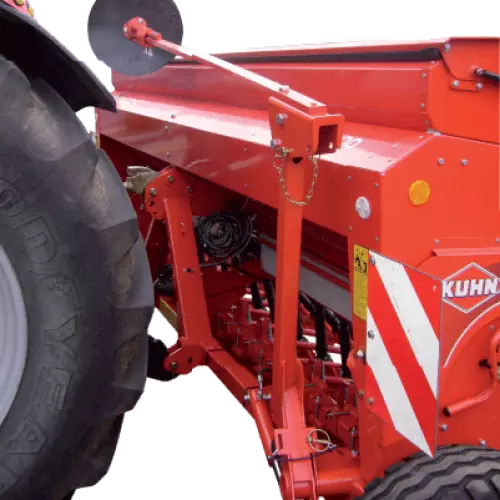 Side markers with vertical folding for PREMIA seed drills