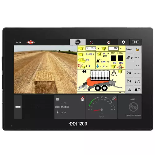 All KUHN large square balers are ISOBUS compatible