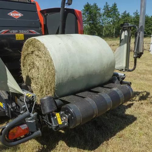 Wrap bales from 80 cm in diameter with the small bale kit