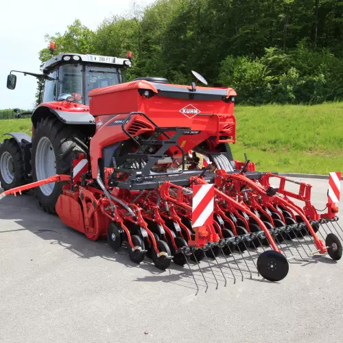 Pre-emergence markers on separate arms for VENTA pneumatic seed drill