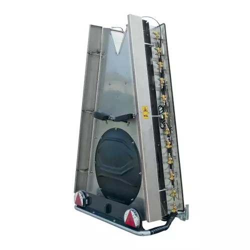 Side shutters for air flow closure