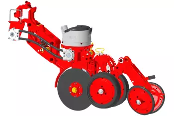 Imagen de la línea de verano utilizada en la versión múltiple de la sembradora SELECT