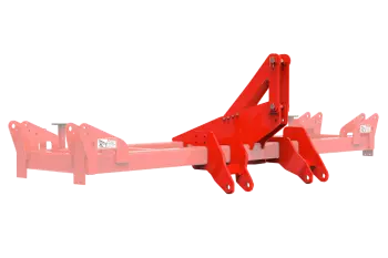 Descompactadora en línea KUHN 4830 sobre fondo blanco.