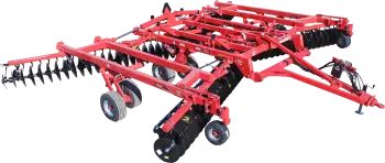 KUHN 8220 Tandem disc harrow silhouette