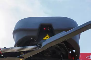 Un láser detecta una paca para la función AUTOLOAD