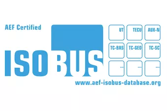 Logo ISOBUS s certifikací AEF
