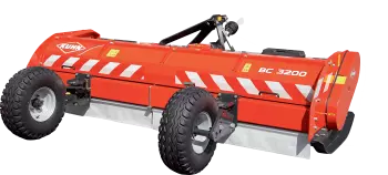 Gama BC 1000, cuya trituradora de residuos de cultivos BC 3200 está pensada para triturar en condiciones intensivas