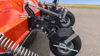 Consolidate the ridges with the BFP 320 shredder's optional press wheels