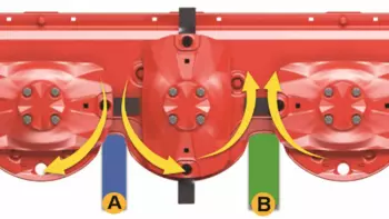 OPTIDISC ELITE cutter bar ensures high-quality cut.