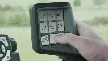 Quickly configure your CCI A3 colour touchscreen joystick via your ISOBUS terminal, ISOBUS console or ISOBUS monitor.