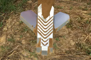 La punta de 80 mm y las aletas de carburo aumentan los límites de utilización del CULTIMER