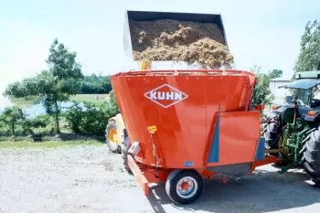 Loading comfort and accuracy of the KUHN EUROMIX I mixer