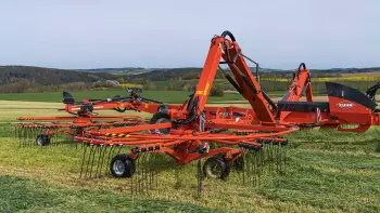 The speed of the front rotors is increased by 20% thanks to the BOOST function