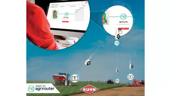 With the CCI 800, KUHN Easytransfer and agrirouter, exchanging and transferring your data has never been easier or faster.