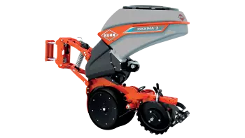 3D modelling of Kuhn Maxima 3 precision seed drill (transparent model)