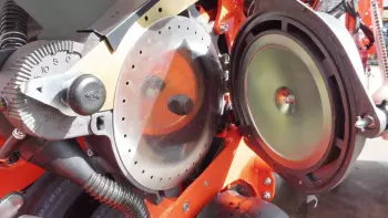 Image of the Maxima 3 seed drill metering system