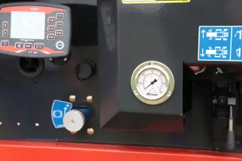 Último empuje del fardo