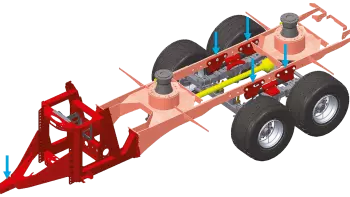 The patented 5-load cell system ensures accurate weighing in all situations