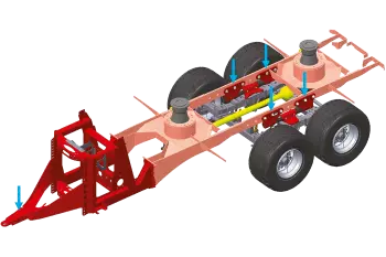The dimensions of the cells and the patented integration system ensure that the KUHN PROFILE 2 DL/2CL mixers deliver precise weighing for everything from small loads to full loads, with a maximum volume of 34 m3