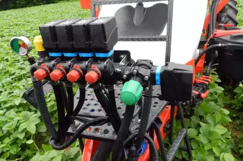 Comando de pulverización y circuito