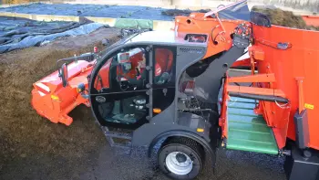 Outstanding silage cutting performance for KUHN SPW Intense self-propelled mixers